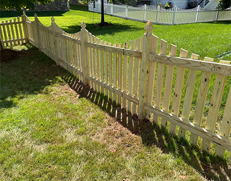 wood fence